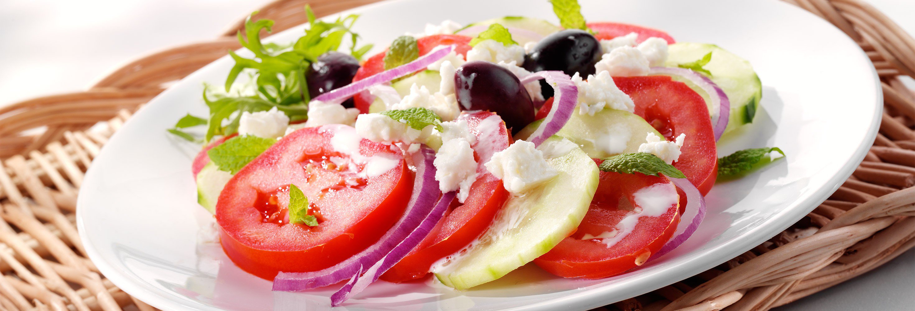 Salade grecque aux olives